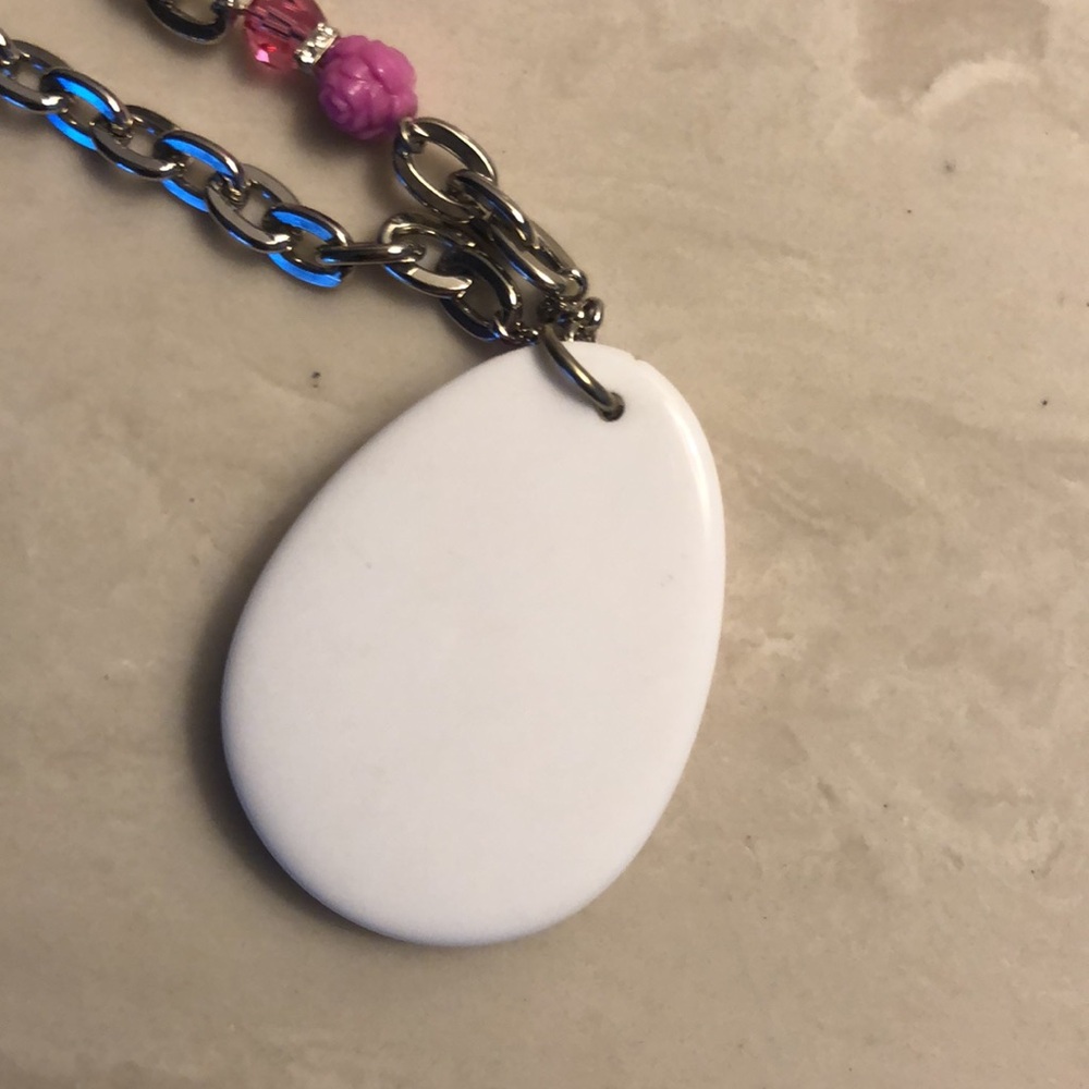 Victorian ACID cameo Heart Necklace silhouette - Picture 8 of 11